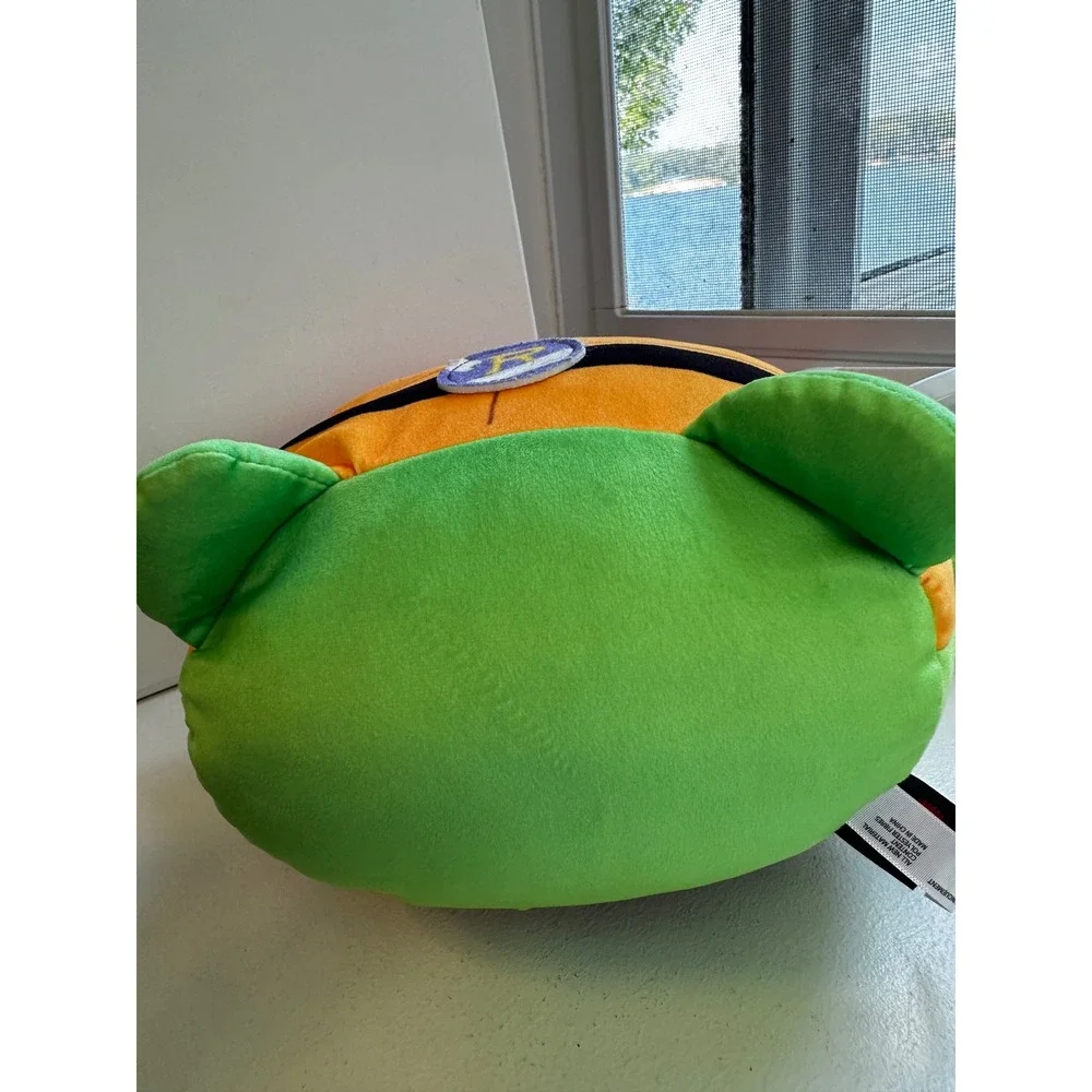 Mattel TMNT Mutant Mayhem Raphael Plush 12 Inch Red Mask HRC93 2023 Movie Toy